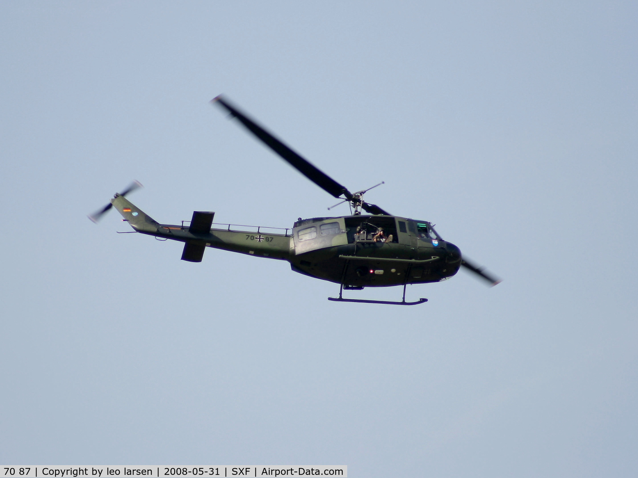 70 87, Bell (Dornier) UH-1D Iroquois (205) C/N 8147, Berlin Air Show 31.8.08