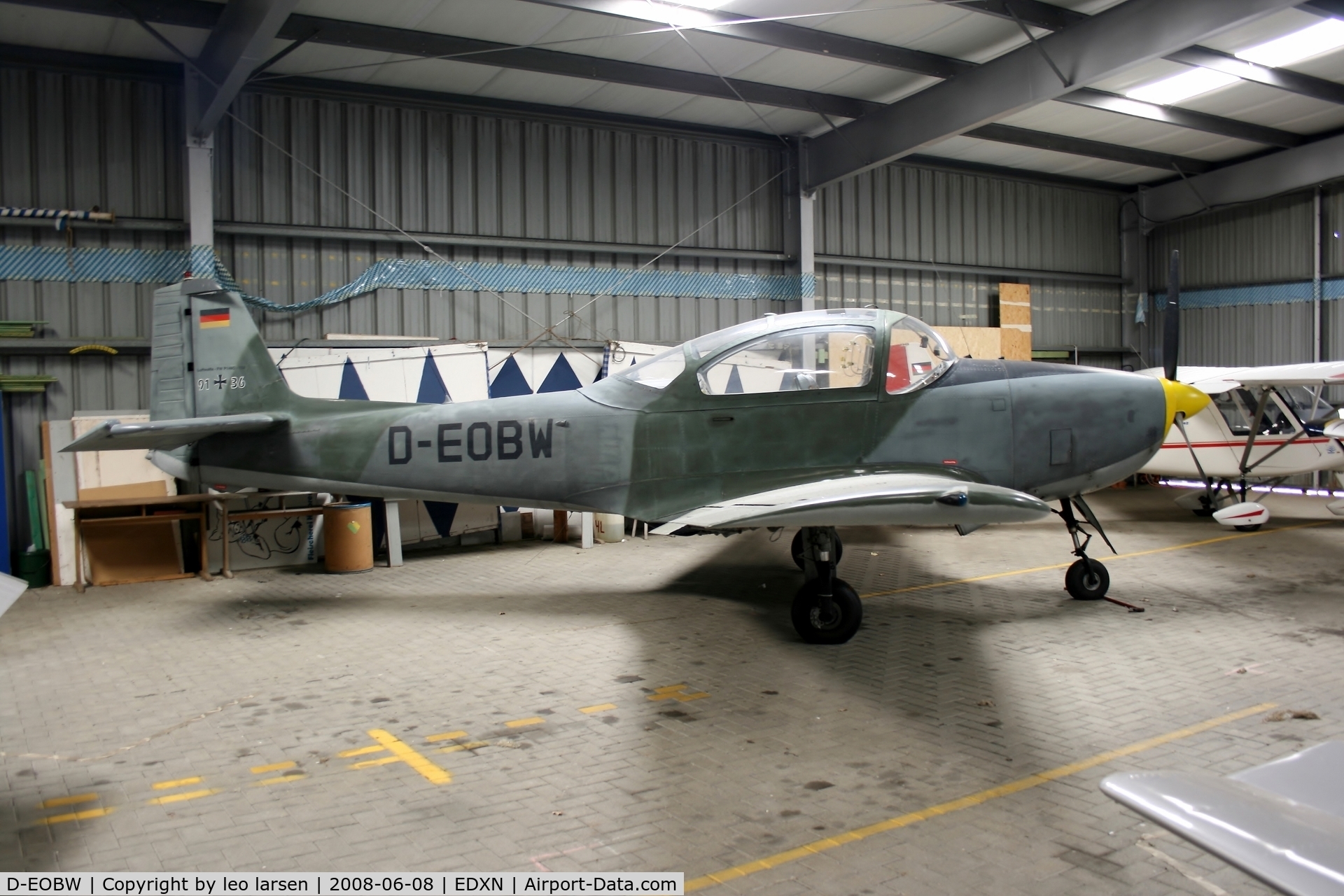 D-EOBW, Focke-Wulf FWP-149D C/N 158, Nordholz EDXN 8.6.08