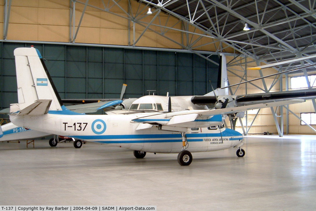 T-137, Aero Commander 500 C/N 1749-44, Aero Commander 500 [1749-44] (Ex Argentine Air Force) Moron-Buenos Aires Province~LV 09/04/2004