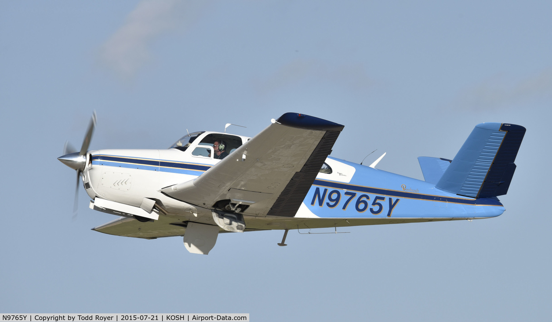N9765Y, 1963 Beech P35 Bonanza C/N D-7151, Airventure 2015
