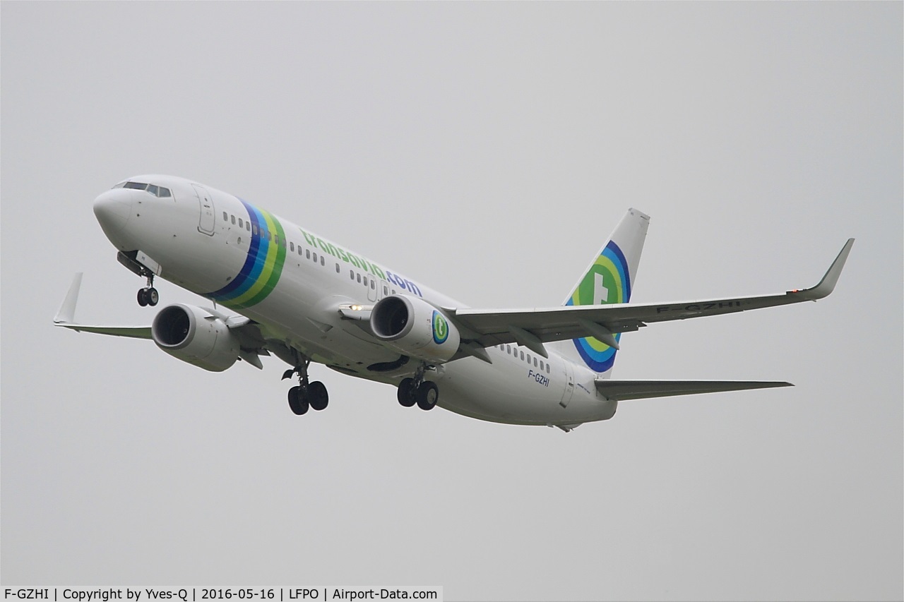 F-GZHI, 2013 Boeing 737-86J C/N 36120, Boeing 737-86J, Take off rwy 24, Paris-Orly airport (LFPO-ORY)