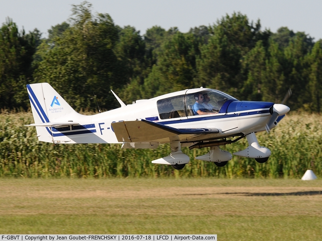 F-GBVT, Robin DR-400-140B Major C/N 1416, Aéroclub d'Andernos
