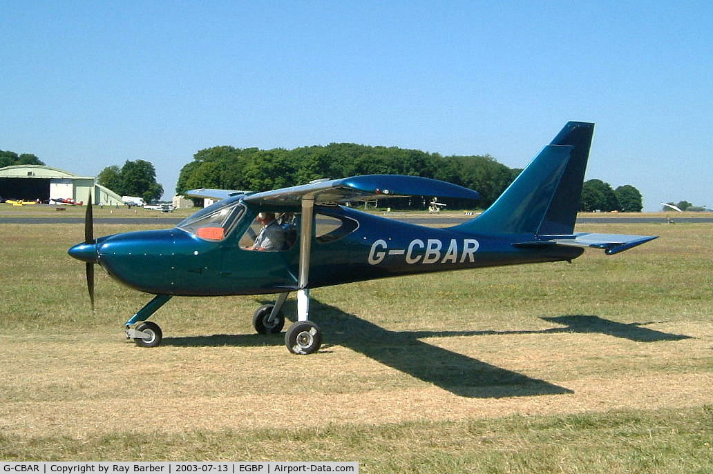 G-CBAR, 2003 Stoddard-Hamilton Glastar C/N PFA 295-13133, Stoddard Hamilton Glastar [PFA 295-13133] Kemble~G 13/07/2003