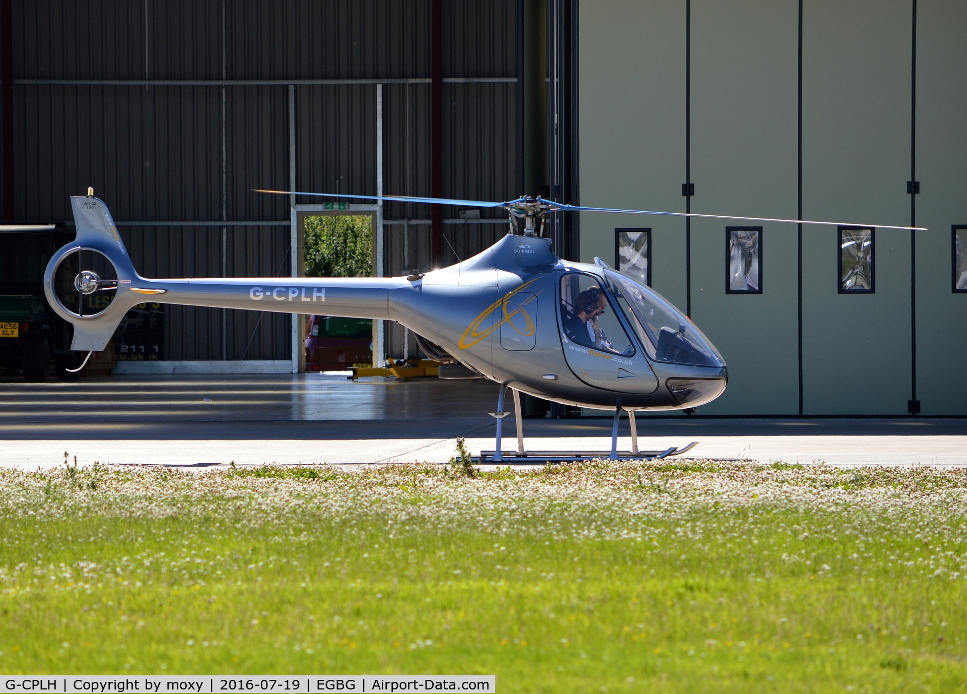 G-CPLH, 2015 Guimbal Cabri G2CA C/N 1091, Guimbal Cabri G2 at Leicester Airport.