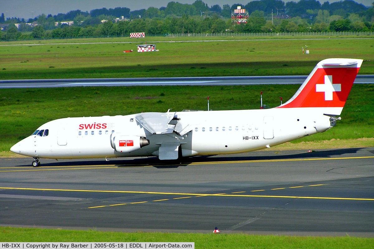 HB-IXX, 1995 British Aerospace Avro 146-RJ100 C/N E3262, BAe 146RJ-100 [E3262] (Swiss European Air Lines) Dusseldorf~D 18/05/2006