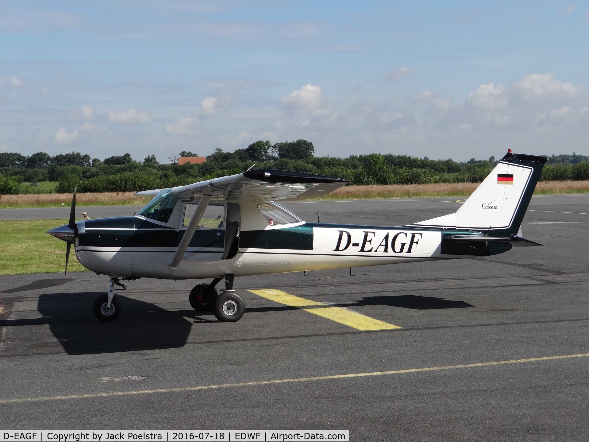 D-EAGF, 1962 Cessna 150F C/N 150-3628, D-EAGF at Leer-Papenburg airport