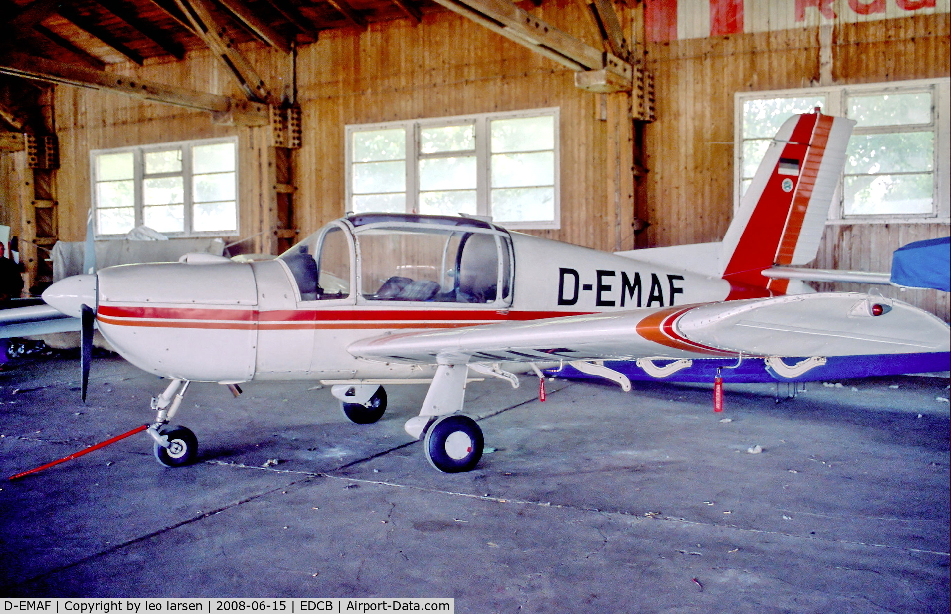D-EMAF, Morane-Saulnier MS.893A Commodore 180 C/N 10721, Ballenstedt EDCB 15.6.08