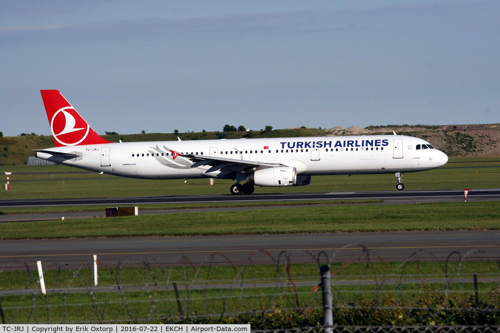 TC-JRJ, 2008 Airbus A321-231 C/N 3429, TC-JRJ taking off rw 22R