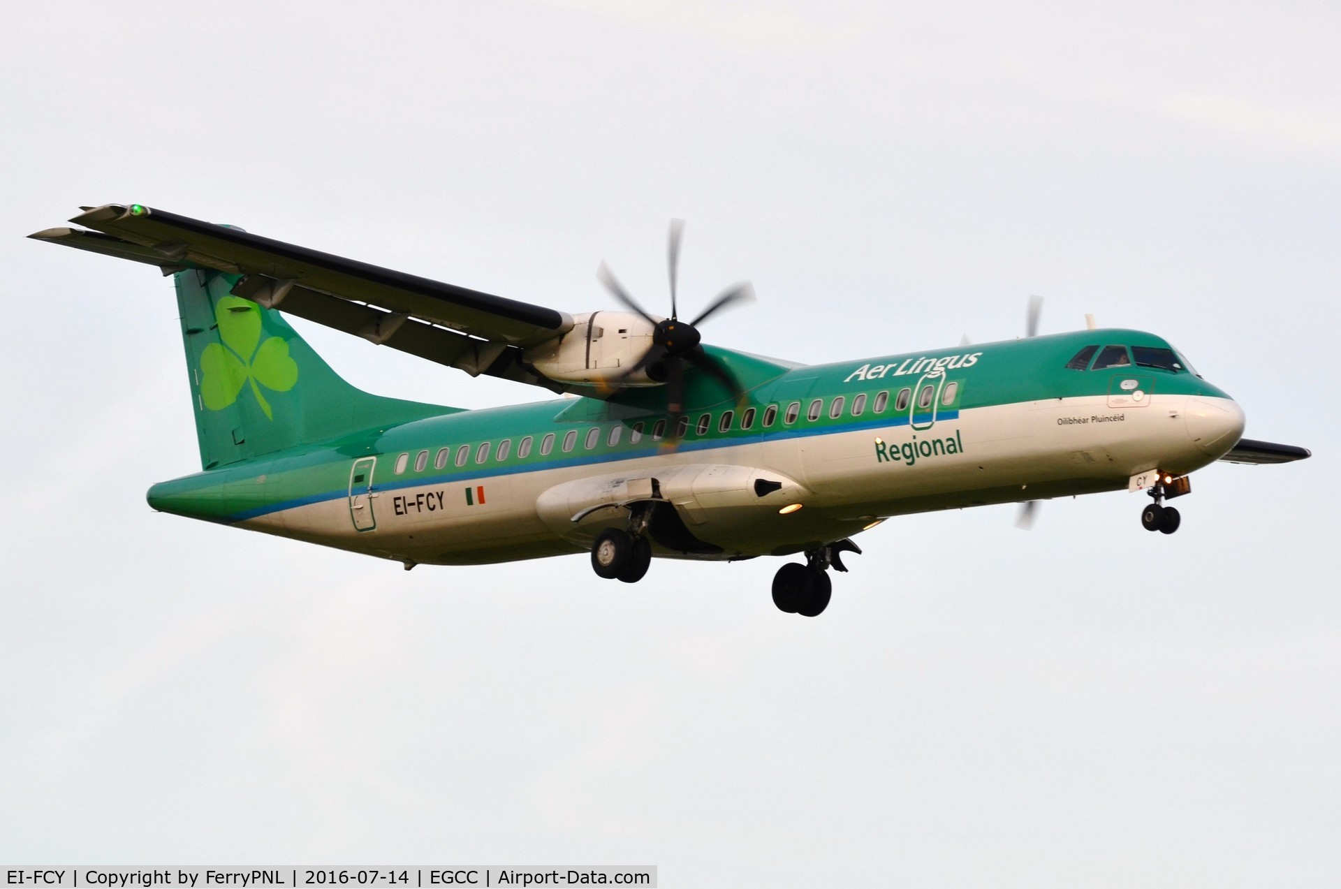 EI-FCY, 2014 ATR 72-600 (72-212A) C/N 1139, Aer Lingus Regional ATR72
