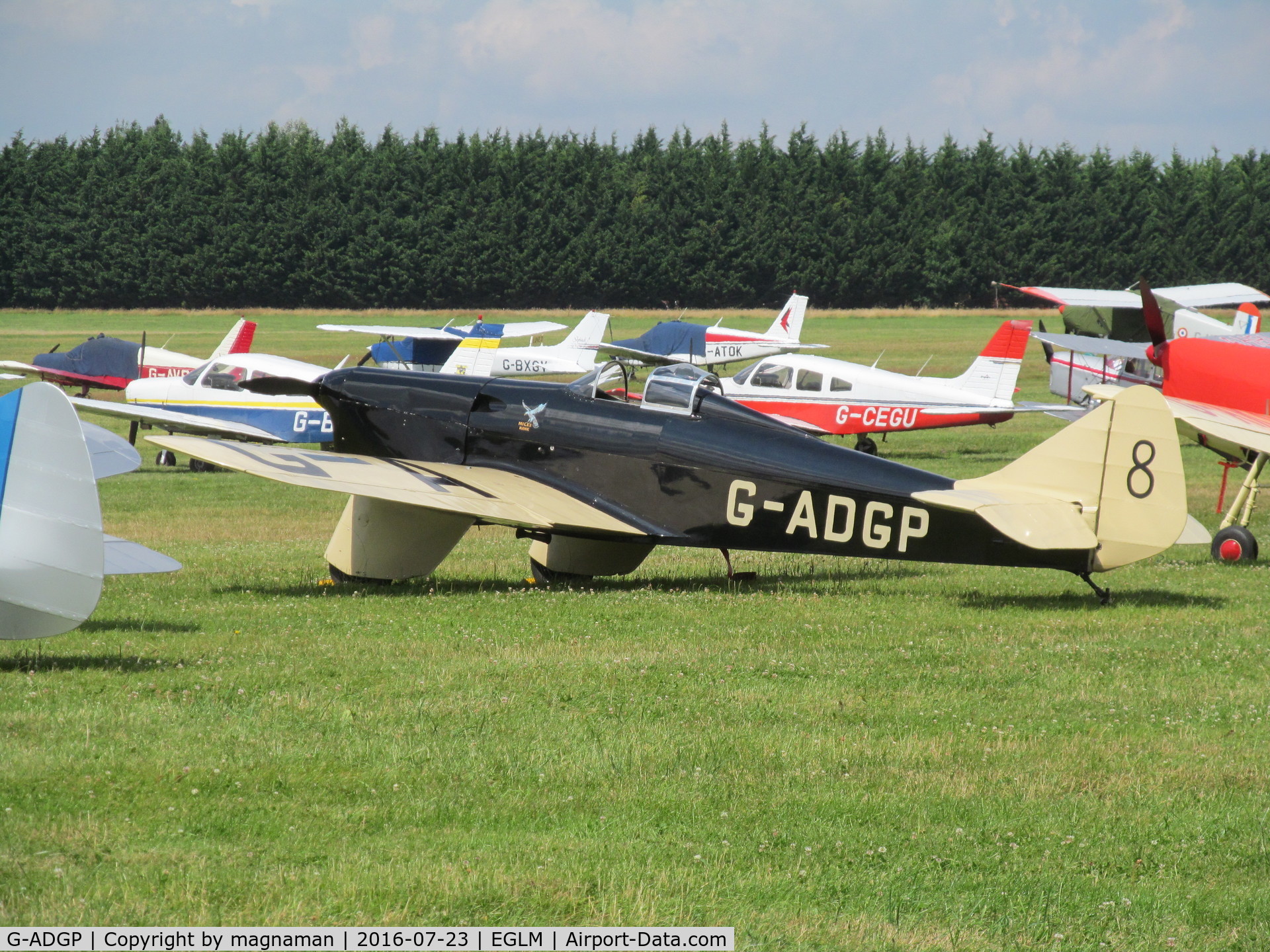 G-ADGP, 1935 Miles M.2L Hawk Speed Six C/N 160, lovely old bird