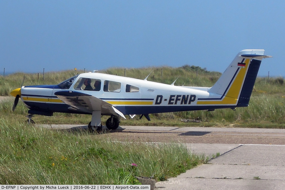 D-EFNP, Piper PA-28RT-201 Arrow IV C/N 28R7918018, At Helgoland