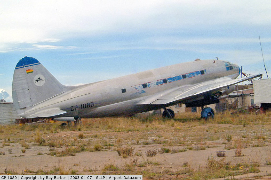 CP-1080, Curtiss C-46A Commando C/N 26771, Curtiss C-46A-35CU Commando [26771] (SAVCO) La Paz-El Alto Int'l~CP 07/04/2003