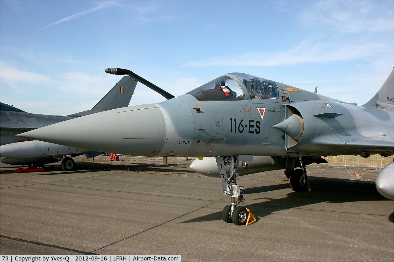73, Dassault Mirage 2000-5F C/N 311, French Air Force Dassault Mirage 2000C, Static Display, Lann Bihoué Naval Air Base (LFRH - LRT)