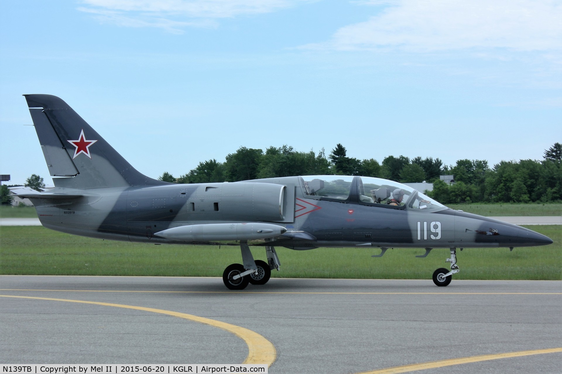 N139TB, 1984 Aero L-39 Albatros C/N 432919, 2015 Wings Over Gaylord Air Show