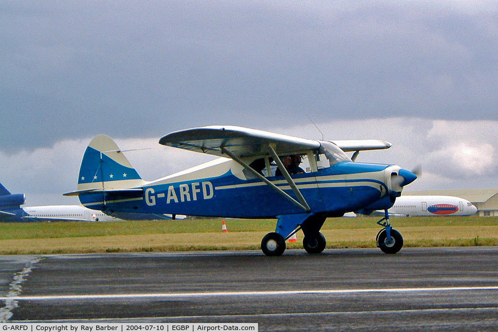 G-ARFD, 1960 Piper PA-22-160 Tri Pacer C/N 22-7565, Piper PA-22-160 Tri-Pacer [22-7565] Kemble~G 09/07/2004