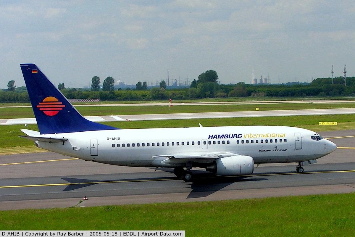 D-AHIB, 1999 Boeing 737-73S C/N 29083, Boeing 737-73S [29083] (Hamburg International) Dusseldorf~D 18/05/2006