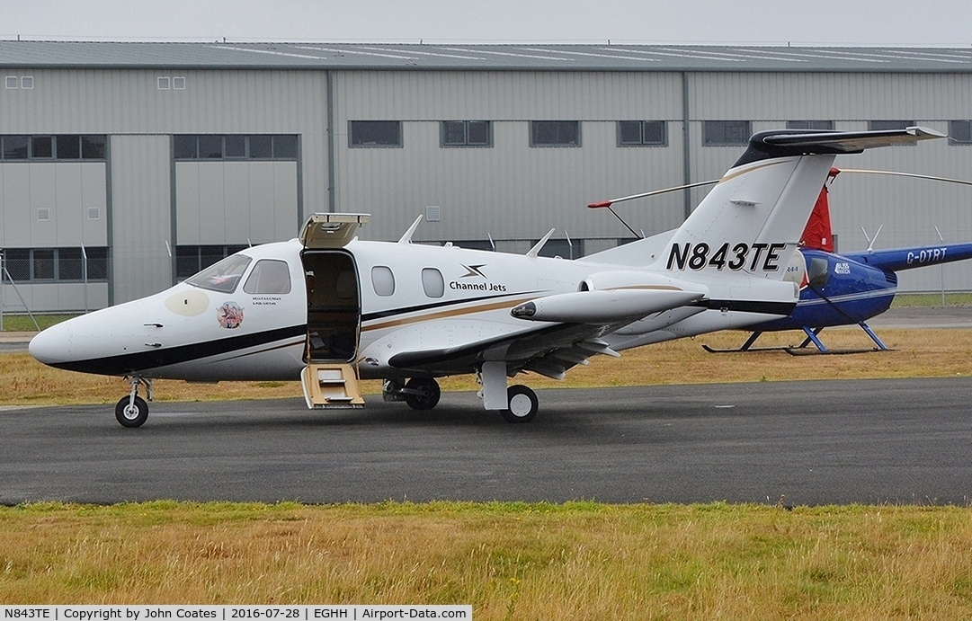 N843TE, 2007 Eclipse Aviation Corp EA500 C/N 000072, New Channel Jets titles