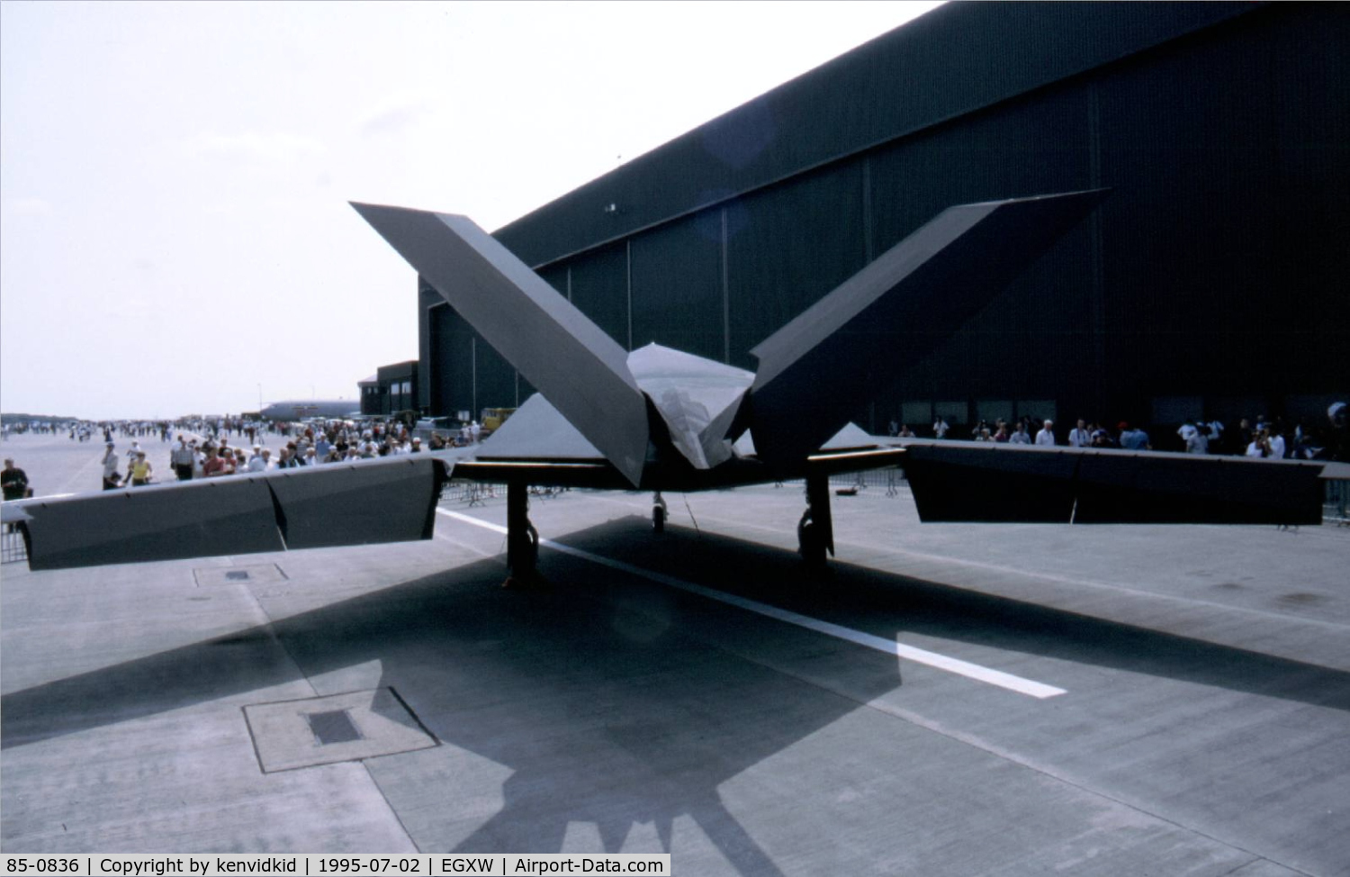 85-0836, 1985 Lockheed F-117A Nighthawk C/N A.4058, Airshow 1995