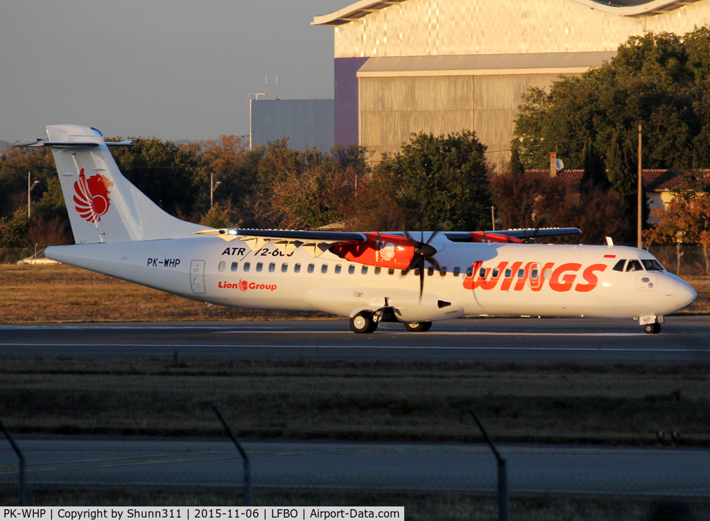 PK-WHP, 2015 ATR 72-600 (72-212A) C/N 1290, Delivery day...