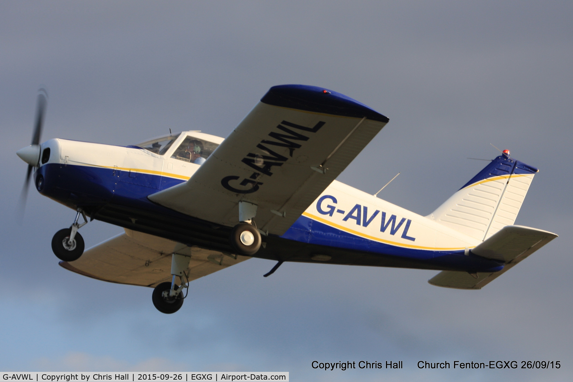 G-AVWL, 1967 Piper PA-28-140 Cherokee C/N 28-24000, at the Yorkshire Airshow