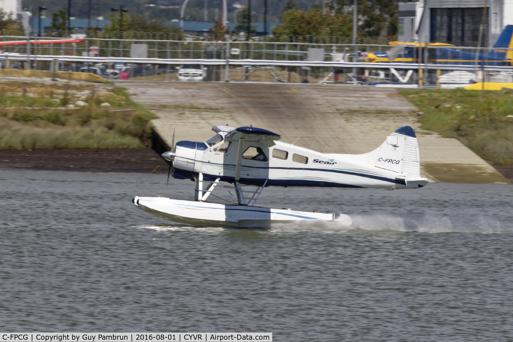 C-FPCG, 1956 De Havilland Canada DHC-2 Beaver Mk.1 C/N 1000, At YVR harbour