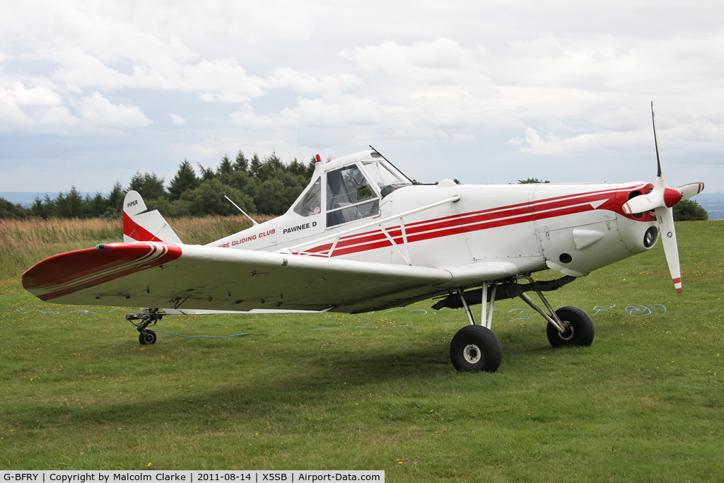 G-BFRY, 1974 Piper PA-25-260 Pawnee C/N 25-7405789, Piper PA-25-260 Pawnee at The Yorkshire Gliding Club, Sutton Bank, August 14th 2011.