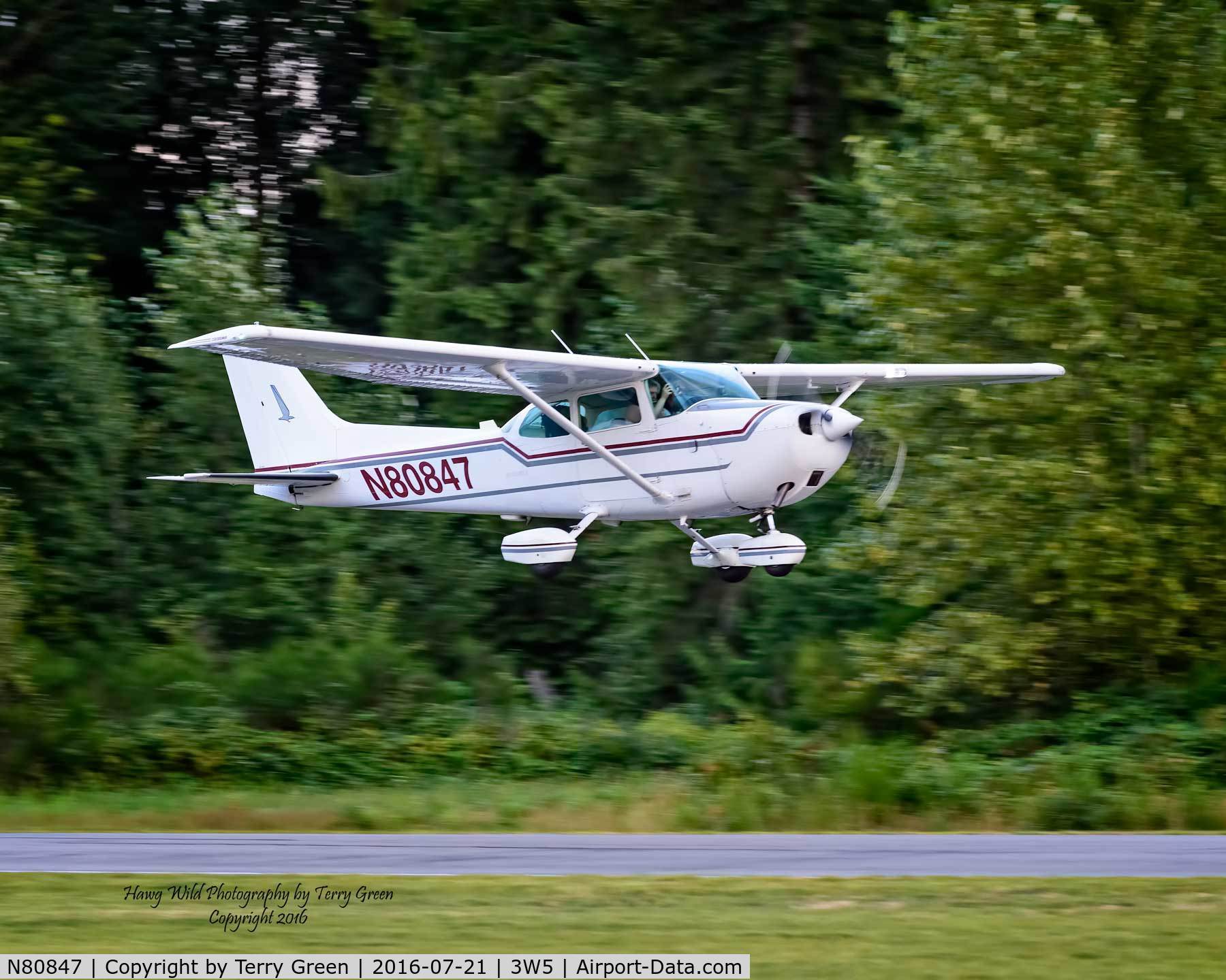 N80847, 1976 Cessna 172M C/N 17266771, 2016 North Cascades Vintage Aircraft Museum Fly-In