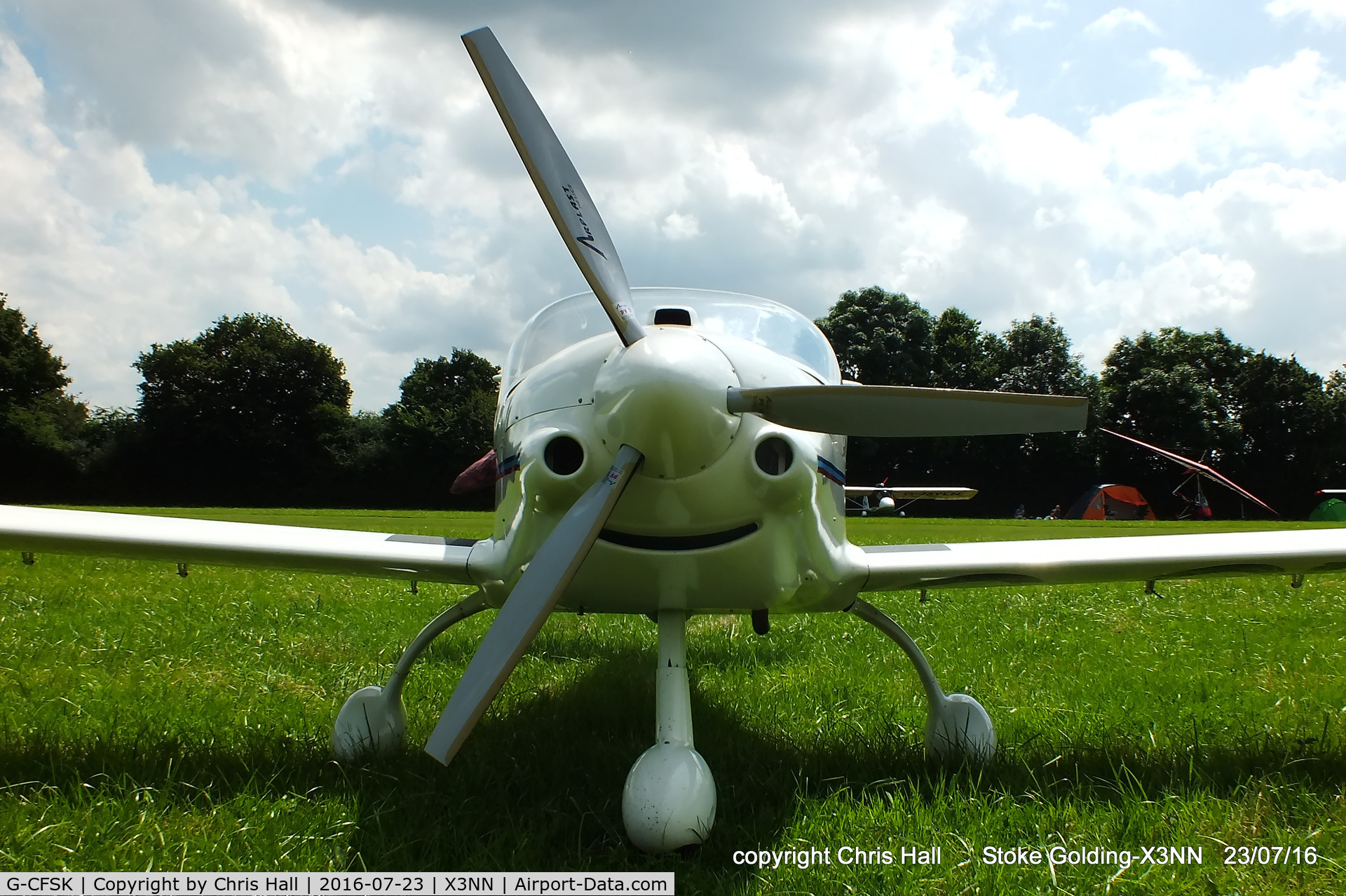 G-CFSK, 2009 Dyn'Aero MCR-01 C/N PFA 301-14704, Stoke Golding Stakeout 2016