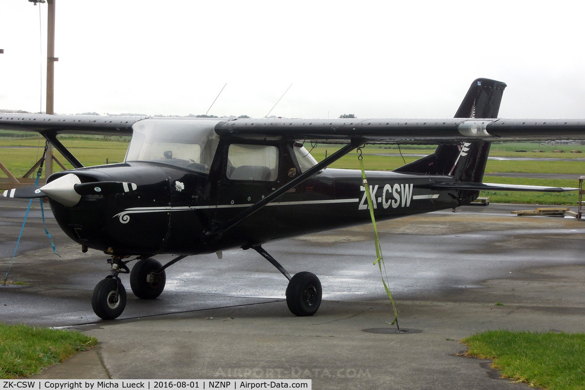 ZK-CSW, Cessna 150G C/N 15065033, A rainy day in New Plymouth
