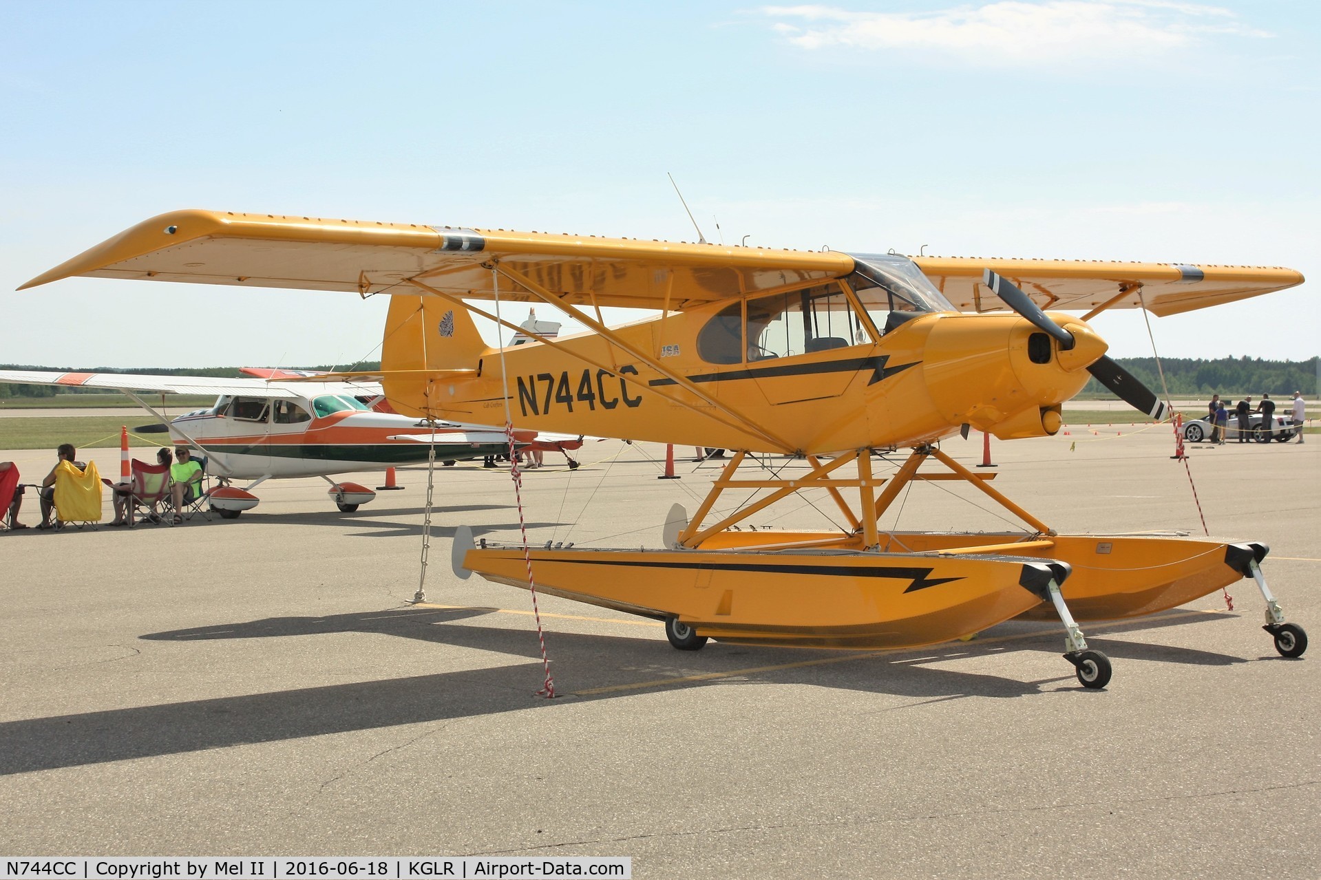 N744CC, 2001 Piper/cub Crafters PA-18-150 C/N 9928CC, Parked