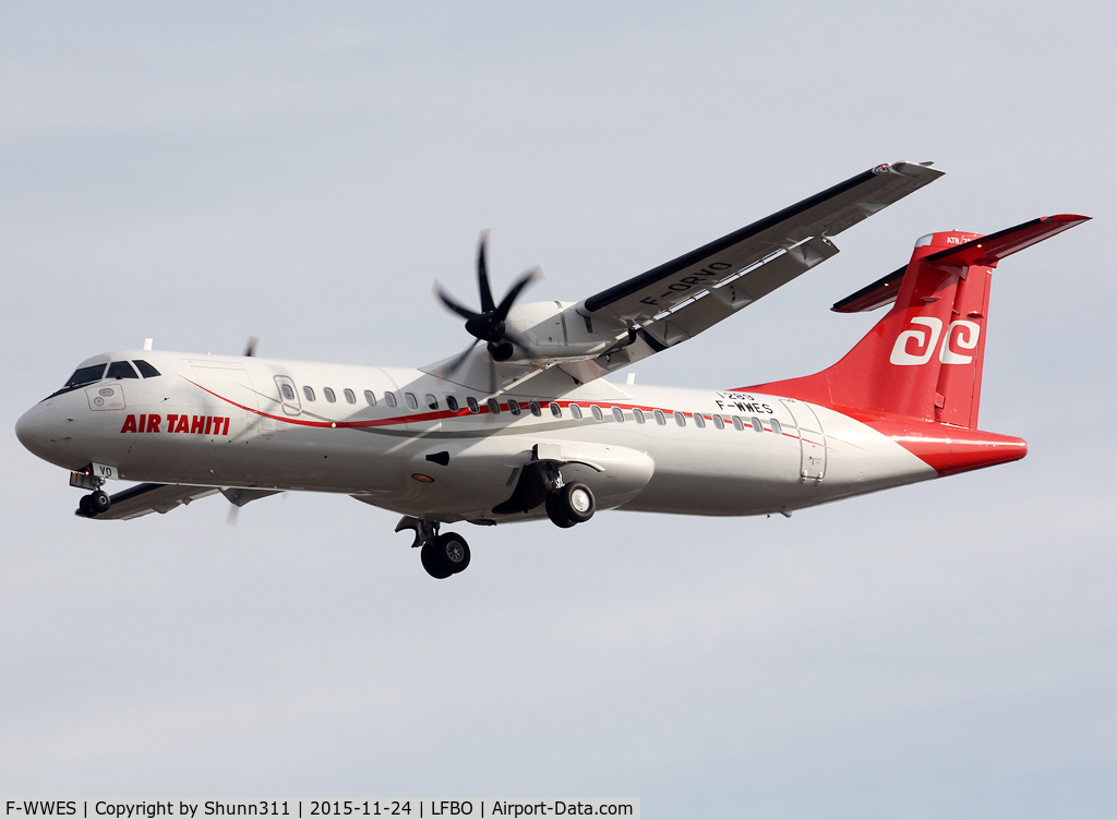 F-WWES, 2015 ATR 72-212A C/N 1285, C/n 1285 - To be F-ORVO