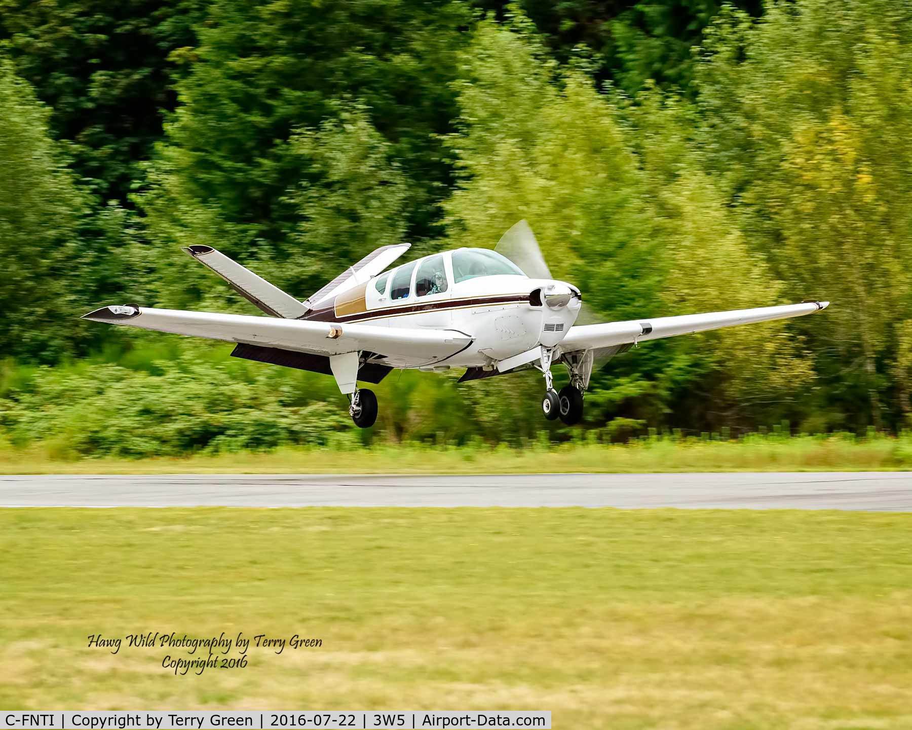 C-FNTI, 1960 Beech M35 Bonanza C/N D-6553, 2016 North Cascades Vintage Aircraft Museum Fly-In