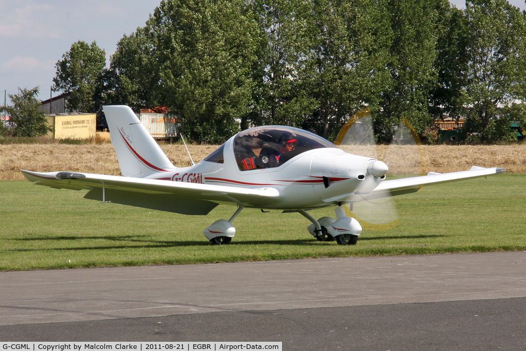 G-CGML, 2010 TL Ultralight TL-2000 Sting Carbon C/N LAA 347-14796, TL Ultralight TL-2000 Sting Carbon at The Real Aeroplane Company's Summer Madness Fly-In, Breighton Airfield, August 21st 2011.