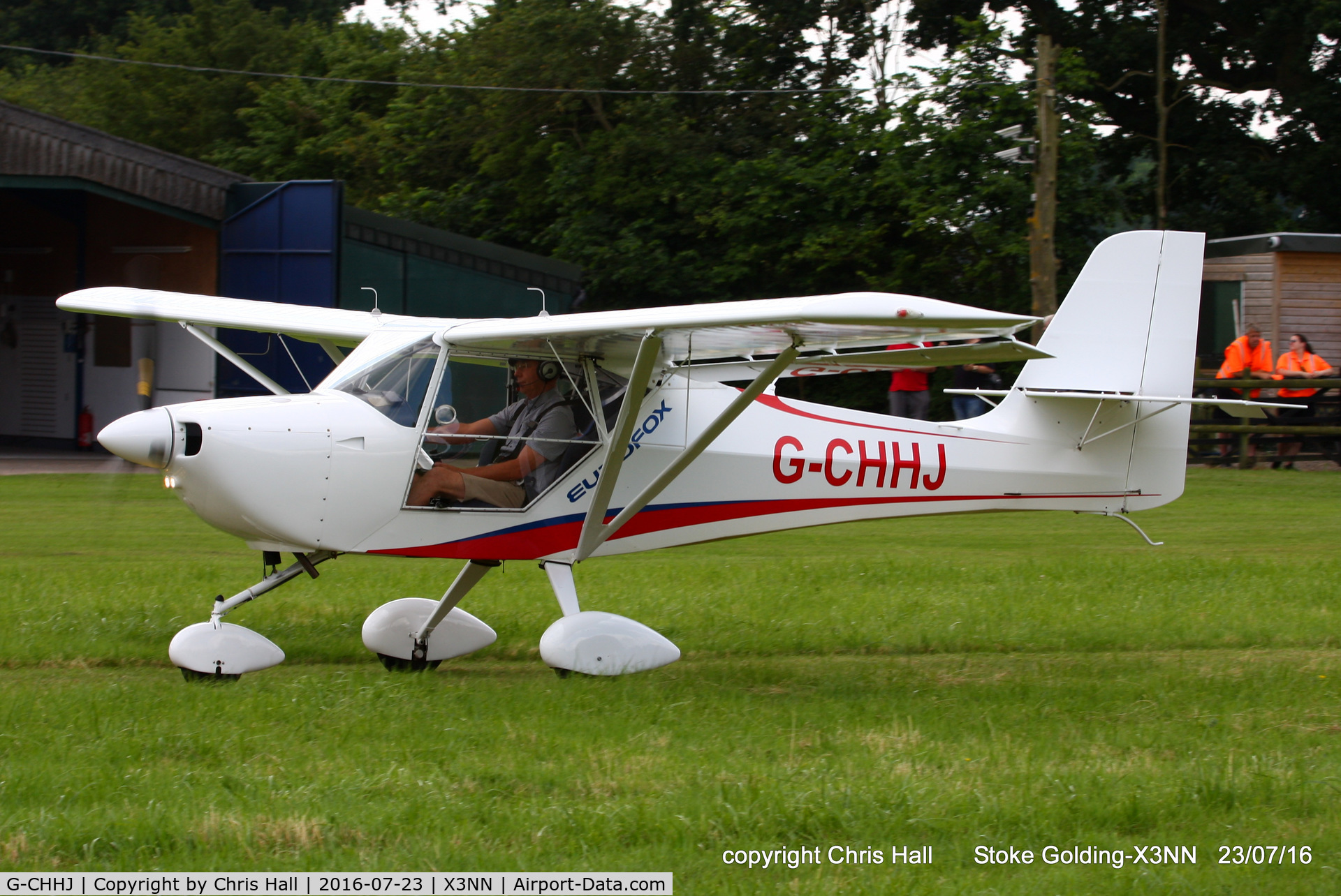 G-CHHJ, 2012 Aeropro Eurofox 912(1) C/N BMAA/HB/625, Stoke Golding Stakeout 2016