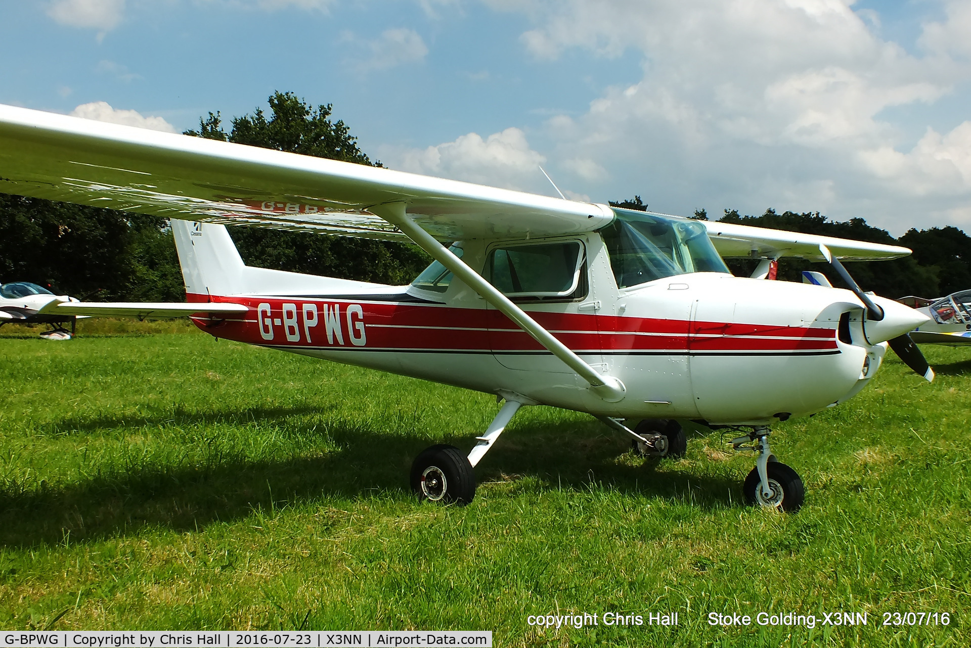 G-BPWG, 1975 Cessna 150M C/N 150-76707, Stoke Golding Stakeout 2016