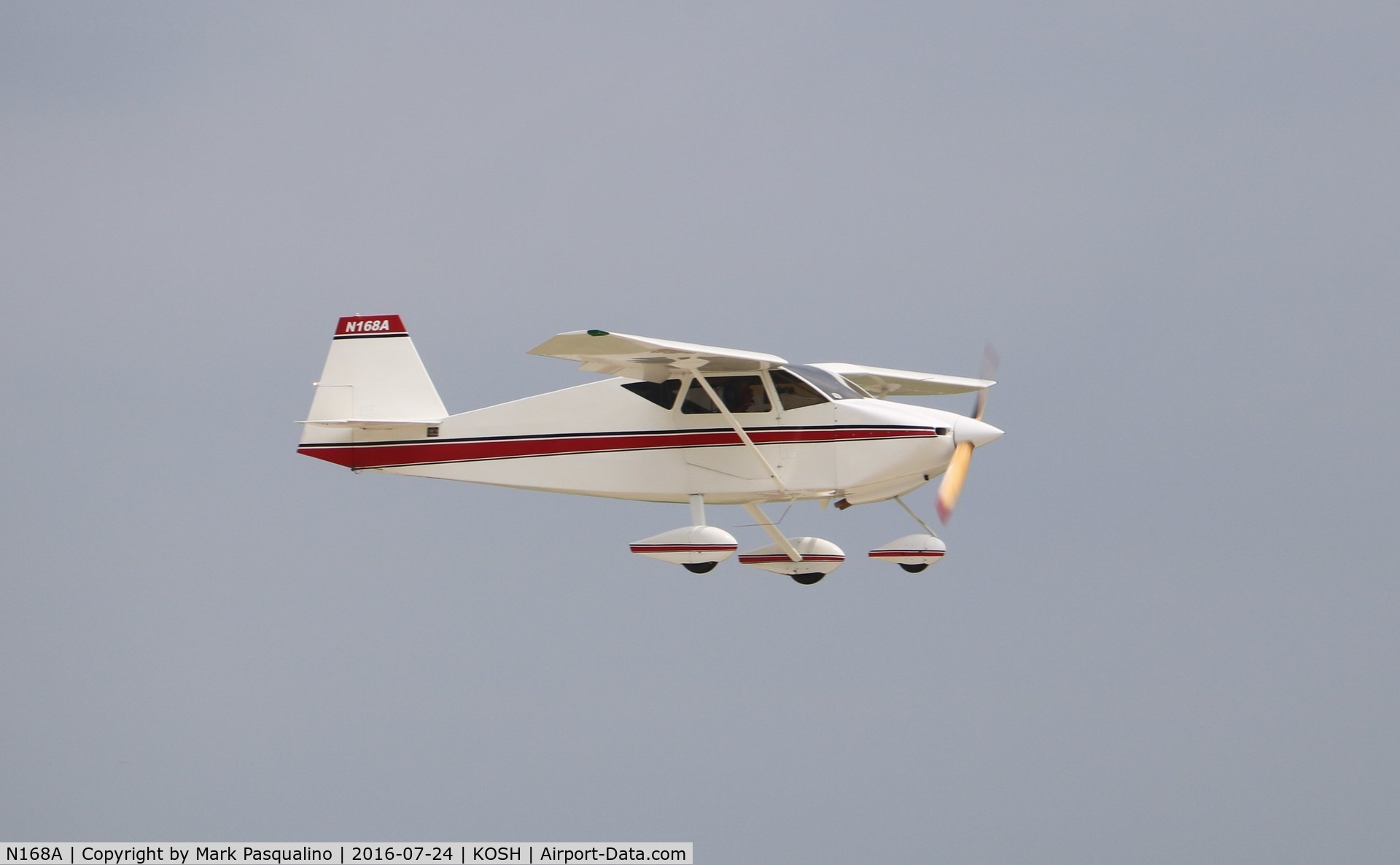 N168A, 2001 Wittman Tailwind C/N JC8, Tailwind