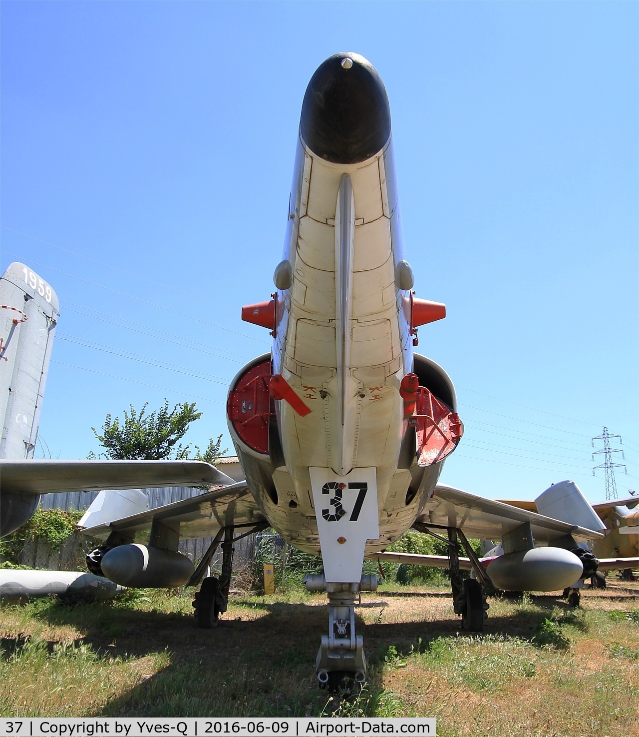 37, Dassault Etendard IV.M C/N 37, Dassault Etendard IV.M, preserved at 