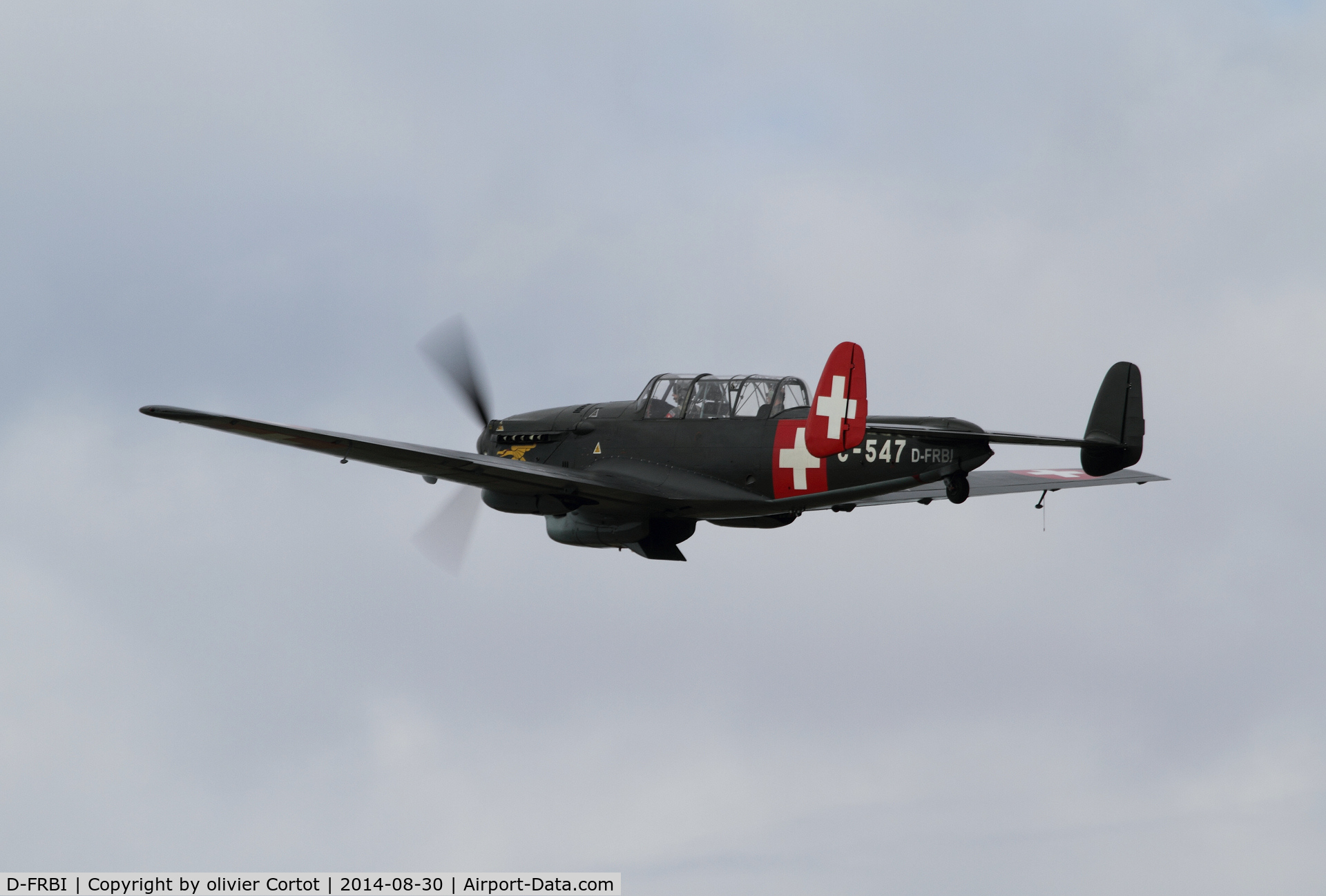 D-FRBI, 1943 EKW C-3603 C/N 327, taking off, Air 14