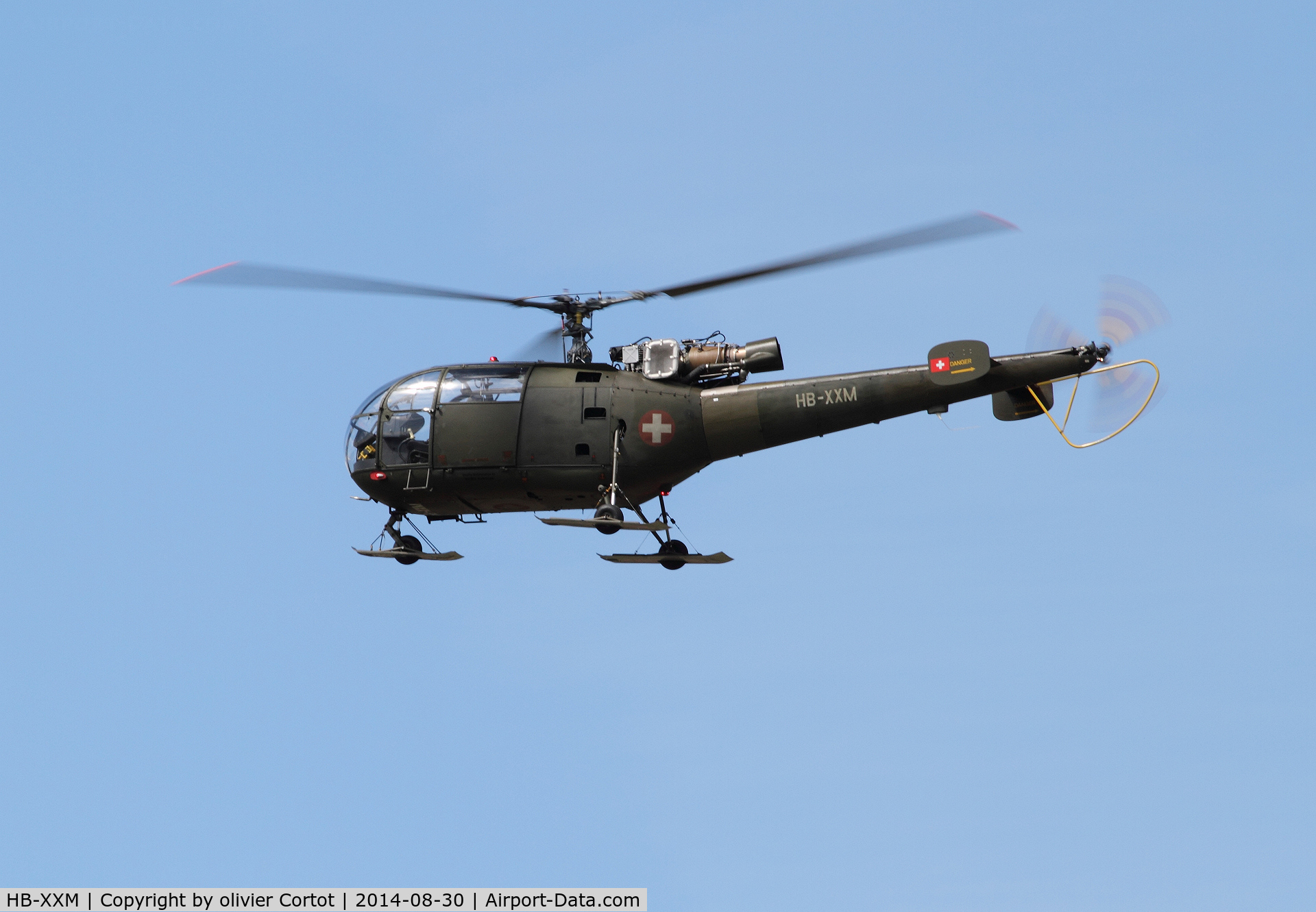 HB-XXM, 1964 Aerospatiale SA-316B Alouette III C/N 1187, now a warbird...