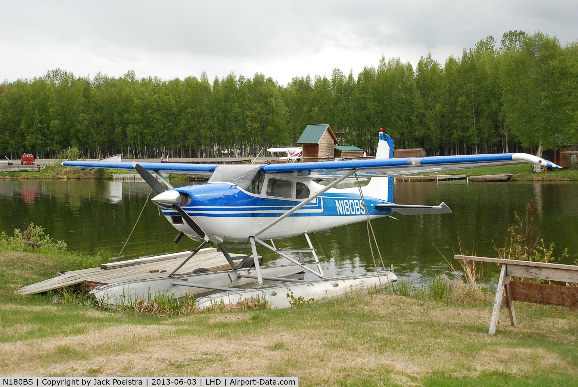 N180BS, 1959 Cessna 180C C/N 624, N180BS Lake Hood AK