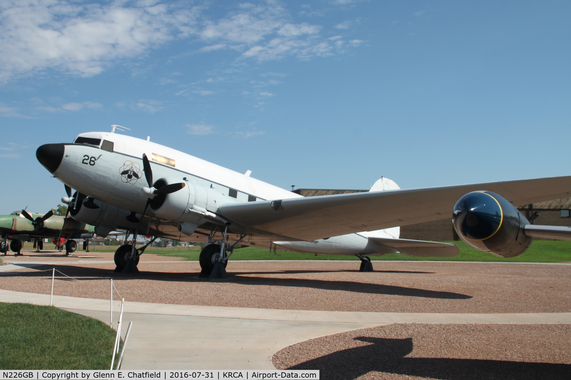 N226GB, Douglas DC3C 1830-94 C/N 13004, C-47H 42-93127 at the South Dakota Air & Space Museum