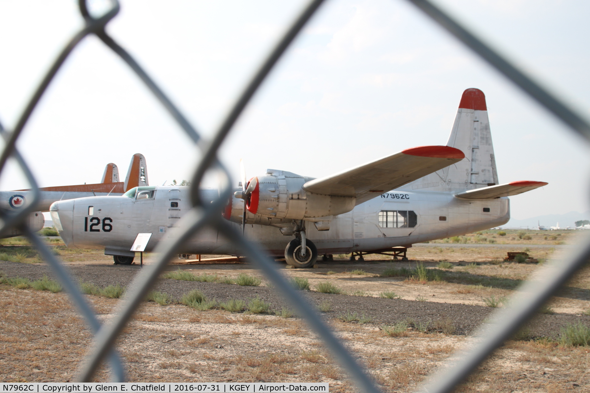 N7962C, 1944 Consolidated Vultee P4Y-2 Privateer C/N 59882, At the Museum of Aerial Firefighting