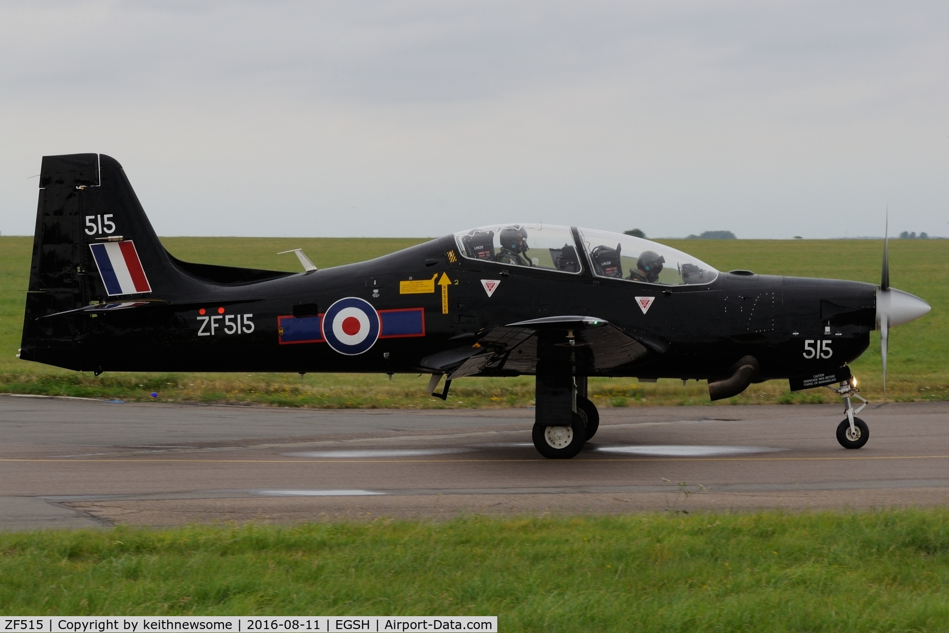 ZF515, 1992 Short S-312 Tucano T1 C/N S159/T130, Nice Visitor.