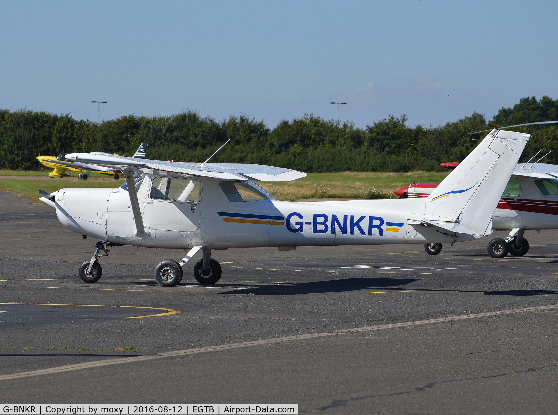 G-BNKR, 1978 Cessna 152 C/N 152-81284, Cessna 152 at Wycombe Air Park. Ex N49458