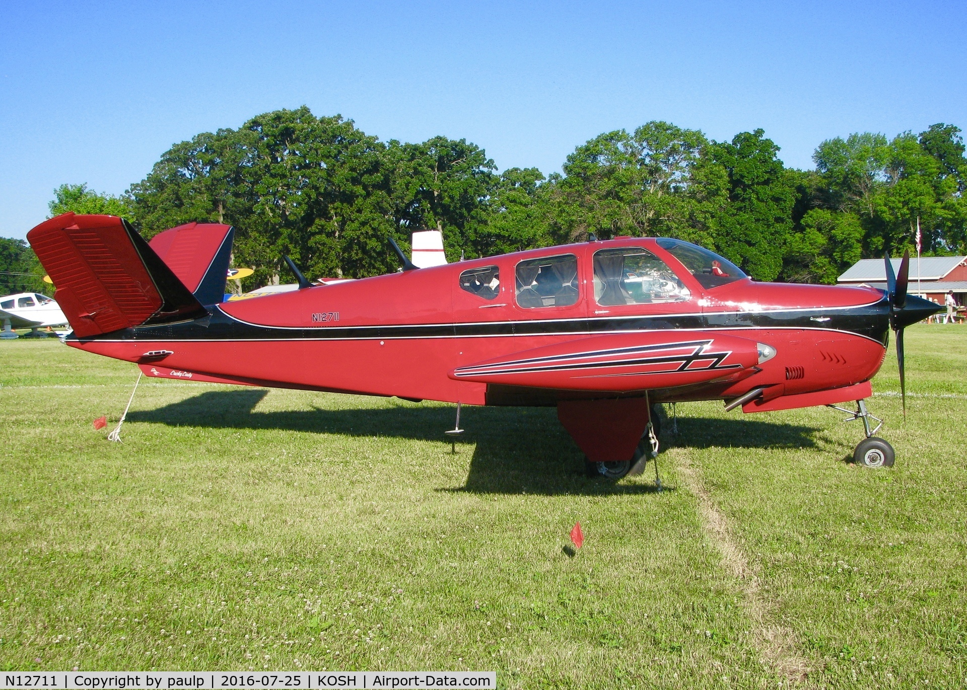 N12711, 1965 Beech K35 Bonanza C/N D-5834, AirVenture 2016.
