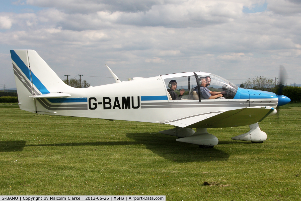 G-BAMU, 1972 Robin DR-400-160 Chevalier C/N 778, Robin DR-400-160 Chevalier at Fishburn Airfield, May 26th 2013.