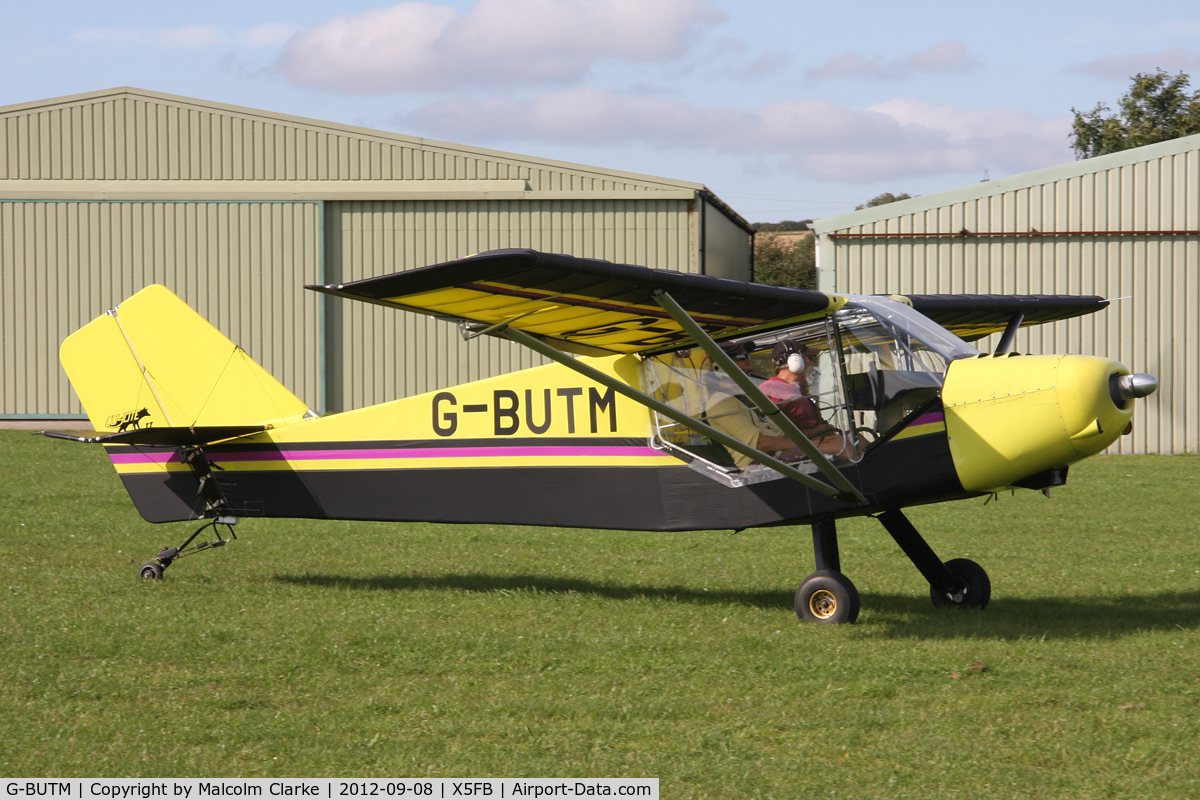 G-BUTM, 1993 Rans S-6-116 Coyote II C/N PFA 204A-12414, Rans S6-116, Fishburn Airfield UK, September 2012.