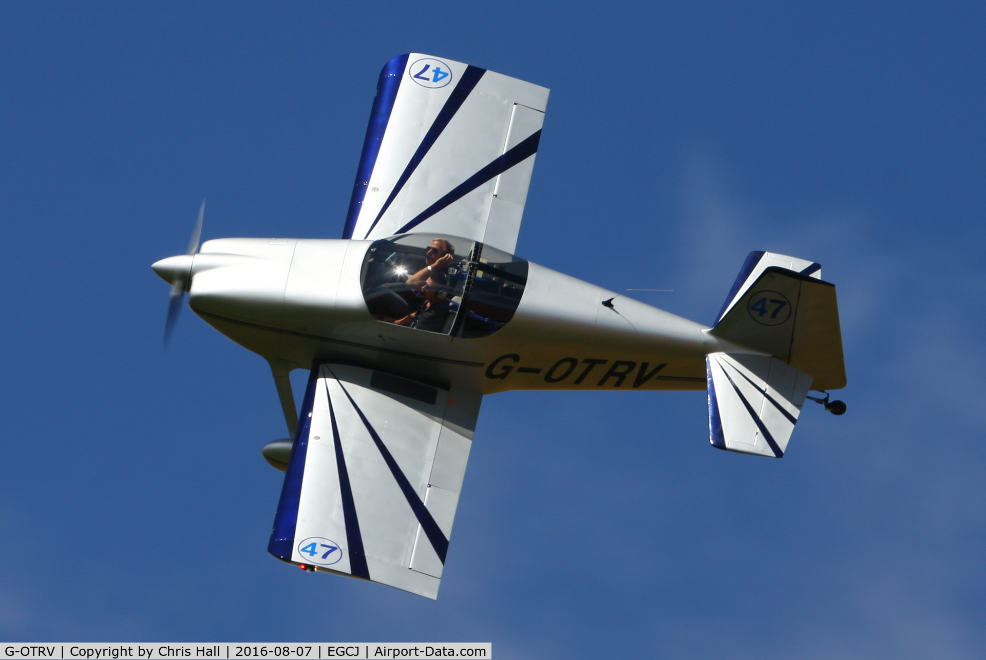 G-OTRV, 1999 Vans RV-6 C/N PFA 181-13302, at the Royal Aero Club (RRRA) Air Race, Sherburn in Elmet