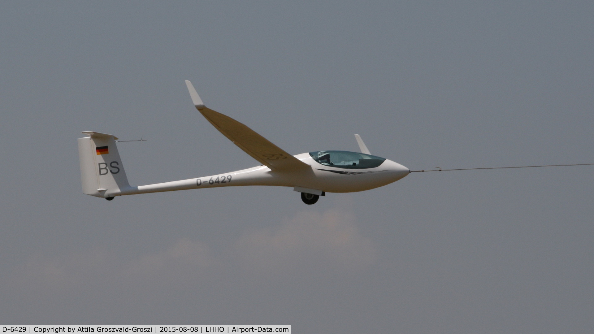 D-6429, 2010 Schleicher ASG-29 C/N 29642, Hajdúszoboszló Airport, Hungary - 60. Hungary Gliding National Championship and third Civis Thermal Cup, 2015