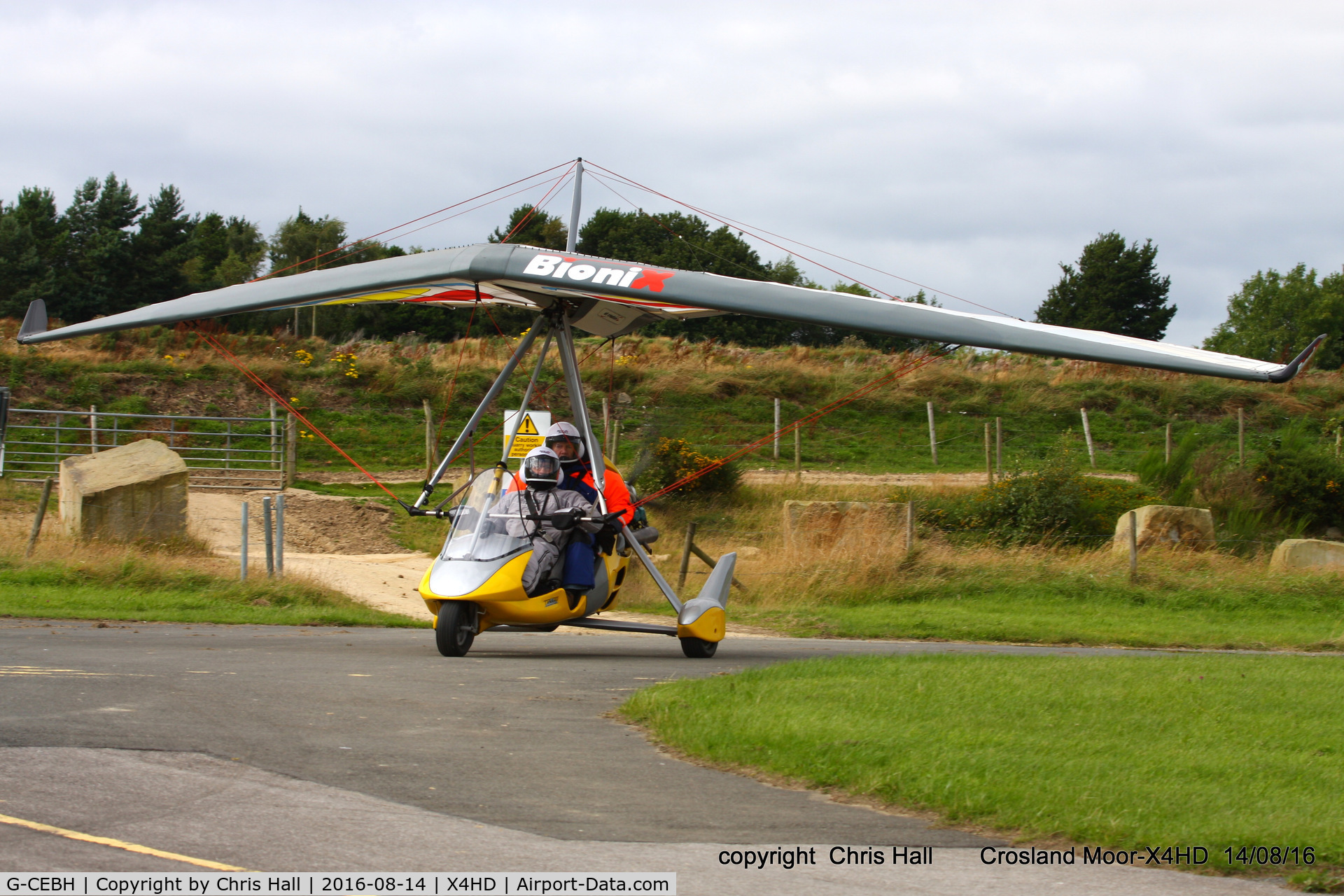 G-CEBH, 2006 Air Creation Tanarg 912S(1) / iXess 15 C/N BMAA/HB/481, at Crosland Moor